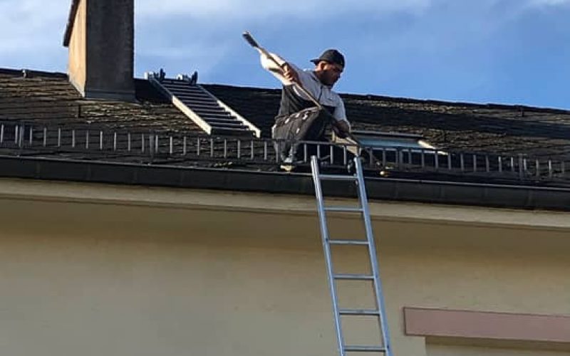 ramonage à Boulange près de Thionville, Hayange (Moselle)